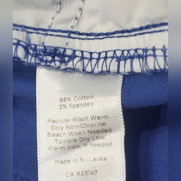 Talbots Heritage Twill women's cropped pants Seasonless Classic Cotton Relaxed - Picture 8 of 11